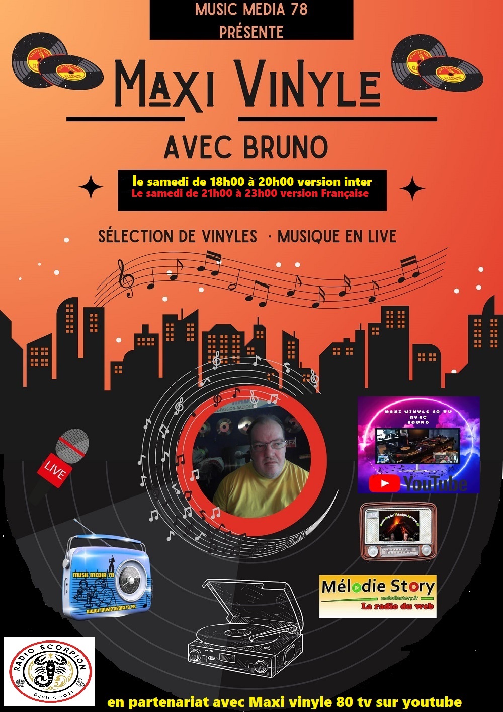 maxi vinyle avec Bruno