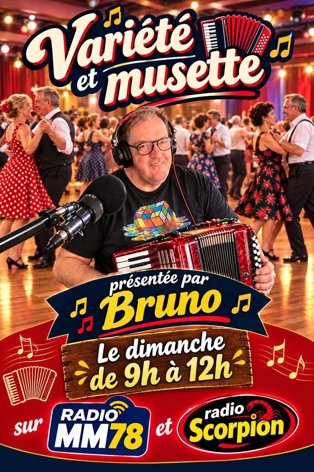 variété et musette avec Bruno